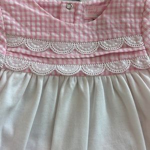 MAYORAL GINHAM BEE DRESS